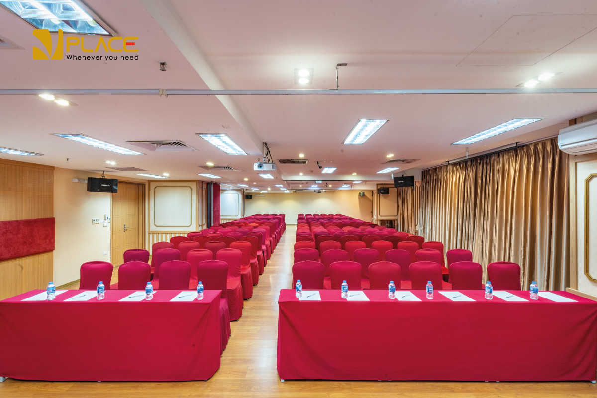 Thiết kế phòng hội trường 100 chỗ